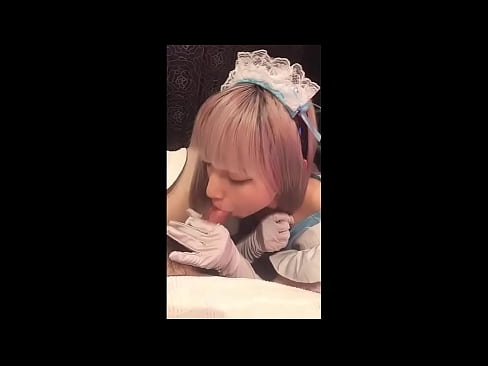 ❤️ Idol japonesa [mayuka], disfraz de criada francesa, parte 1, mamada y paja con loción ☑ Porno en es.mouthporn.ru ❌️
